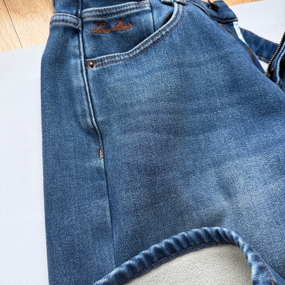 Loro Piana Fleece lined Straight Leg Jeans for women - Picture 12 of 16